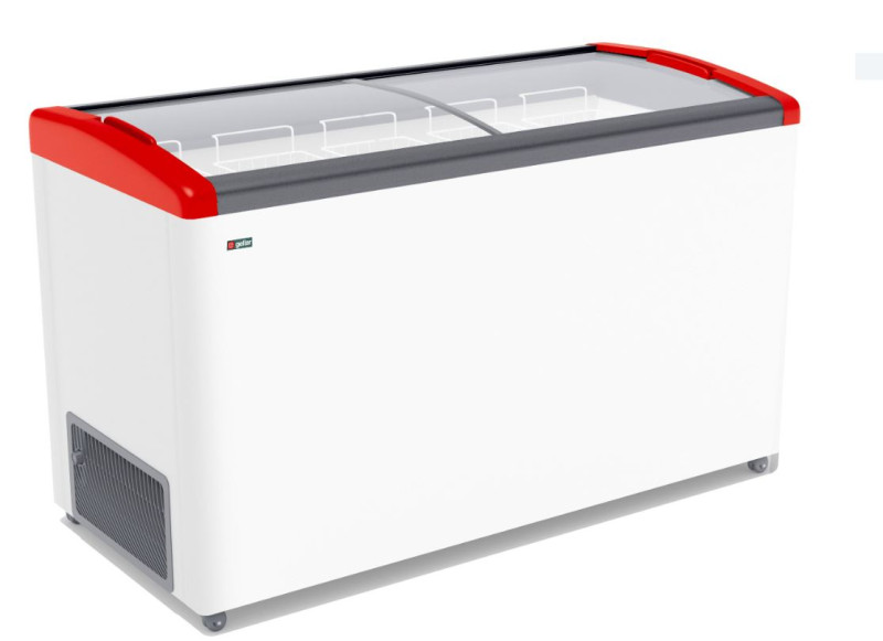 Ларь морозильный FROSTOR GELLAR FG 500 E красный