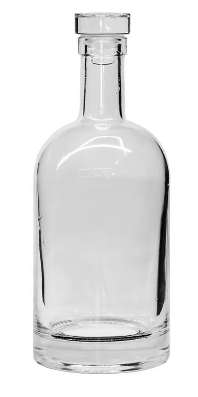 Штоф "Bottle"с крышкой 375 мл.стекло P.L.
