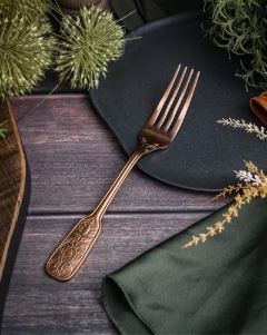 Вилка десертная COMAS серии Versailles 18/10 Satin Copper