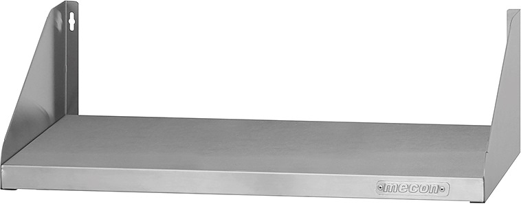 Полка навесная открытая ПНОн - 1400*400*180 "Norma Inox", нерж. сталь, сплошная