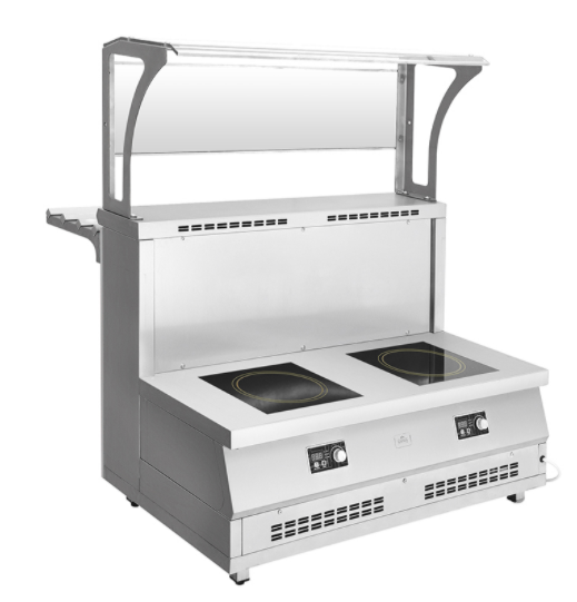 Мармит первых блюд 2-конфорочный индукционный Luxstahl МПИ-1200 (7 вариантов цветов)