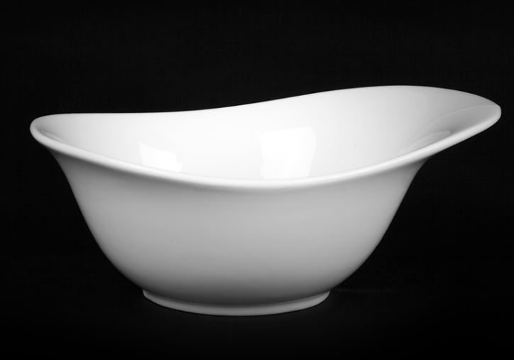 Салатник 7"180мм 480мл с полями[ivory LQ-QK15042]