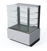 Витрина кондитерская холодильная закрытая (3 полки) ФОРТУНА, 990х715х1445мм,RKM11CA (Фасады RAL 702