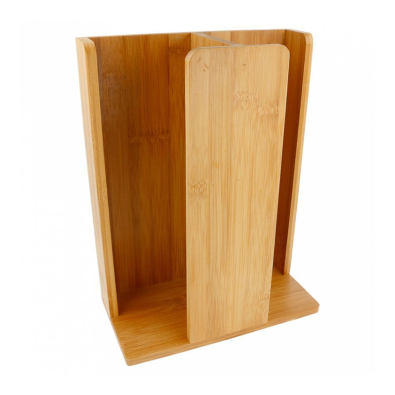 Диспенсер для стаканчиков и крышек 23*12*30см, бамбук Испания