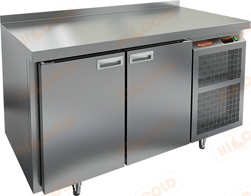 Стол охлаждаемый HICOLD GN 11/TN 2 двери, 1390х700х850мм