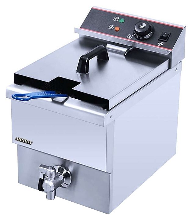 Фритюрница AIRHOT EF10T с краном