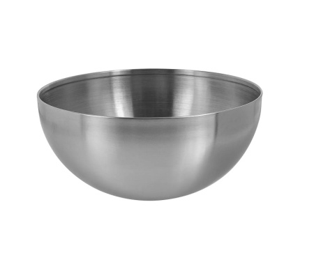 Миска 0,7 л. d=15 см. h=7 см. полусферическая, нерж. MGsteel /1