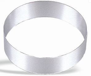 Форма Pujadas нержавейка для торта, кольцо d26, h4.5 см