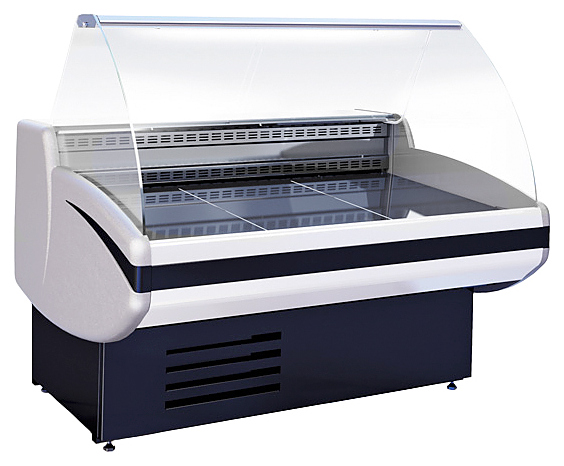Витрина Gamma-2 SN 1800 (1818х1093х1300, с боковинами, -6…+6), RAL 7016