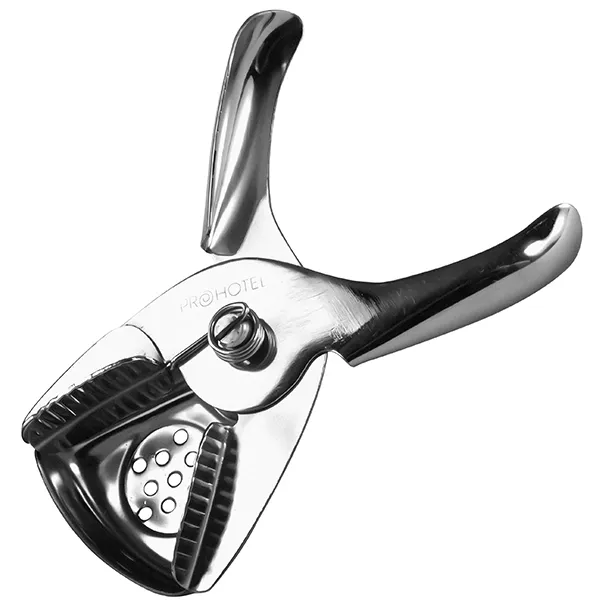 Сквизер д/цитрусовых «Проотель»; сталь нерж.; L=17,B=11см; металлич.