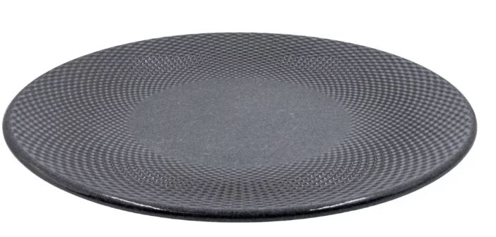 Тарелка плоская KUTAHYA PANIO Anthracite, 30 см