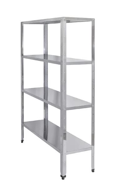 Стеллаж кухонный Luxstahl СР-1800х1400х300/4 нерж