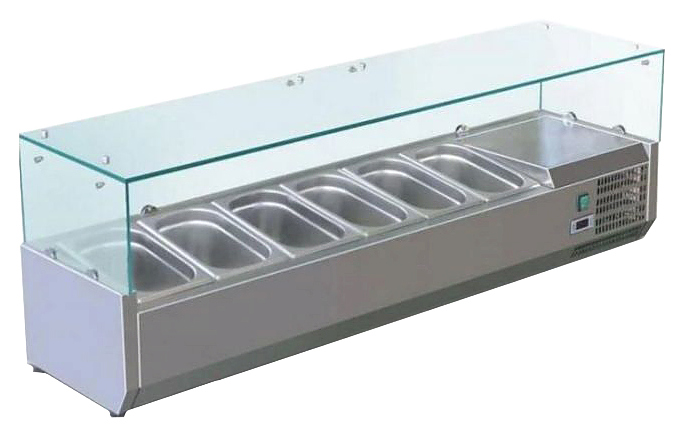 Витрина холодильная HURAKAN HKN-VRX1400/330