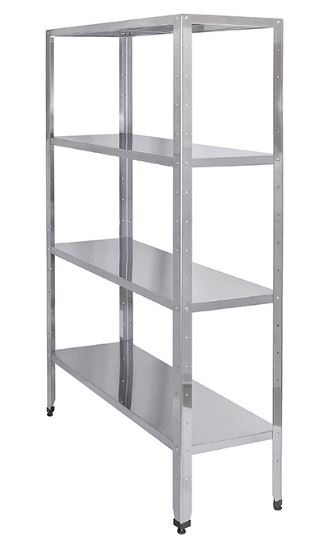 Стеллаж кухонный Luxstahl СР-1800х1200х500/4 нерж
