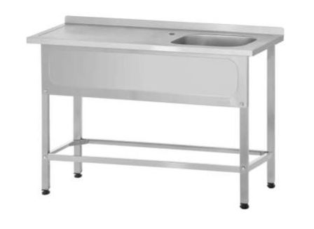 Ванна с рабочей поверхностью РПЦн - 1000*700*860 "Norma Ral", правое м/о 400*500*250, борт, отв. д/с