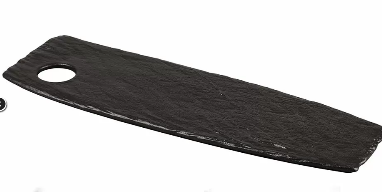 Блюдо для подачи Black Raw Steller