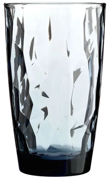 Хайбол «Даймонд»; стекло; 470мл; D=85,H=144мм; синий