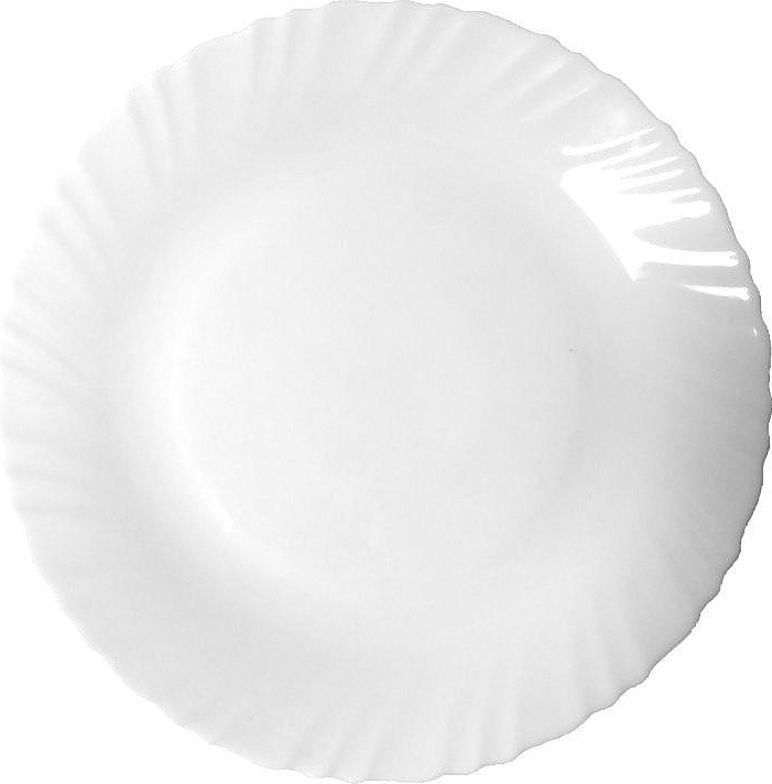 Тарелка десертная NORMA ROMANTIC 19СМ опаловое стекло (СТЕКЛОКЕРАМИКА)