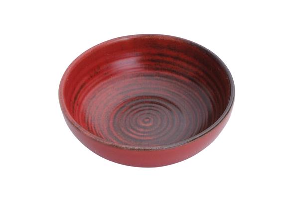 Салатник полуглубокий 10 см, LYKKE RED