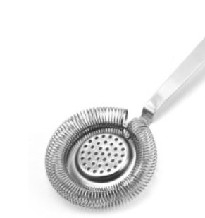 Стрейнер с изгибом,нерж. 20.5*7.5 см