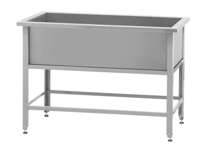 Ванна моечная ВМСн - 1010 "Norma Zn", Борт 1 м/о 910*430*350 (ножка угловая)