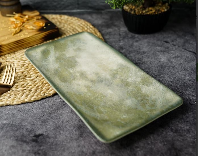 Блюдо прямоугольное 28,5x16 см h 1,6 см, Stoneware Selene