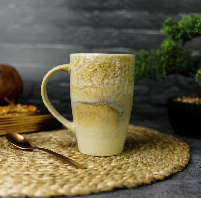 Кружка 295 мл, в 7,6 см h 11,6 см, Stoneware Pearl