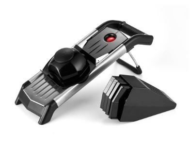 Мандолина (Овощерезка) V-BLADE, 5 насадок с держателем, P.L. - Proff Chef Line