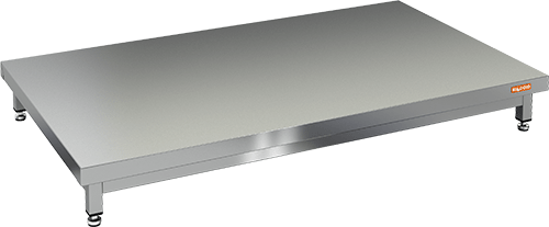 Подтоварник нержавеющий HICOLD НСО-10/6-150