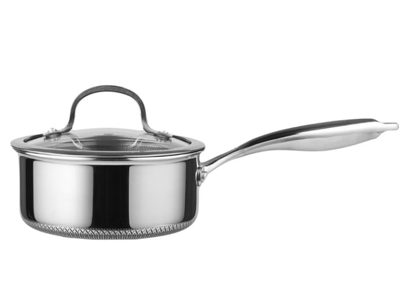 Сотейник с крышкой,трех-слойная сталь, 2 л,18/16*8 см,серия "New Kitchen", P.L.