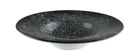 Тарелка для пасты d=280 мм. 400 мл. Черный Космос, форма Банкет Bonna /1/6/