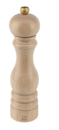 Мельница для соли «Париж» металлический механизм бук,металл D=55,H=220мм св. дерево