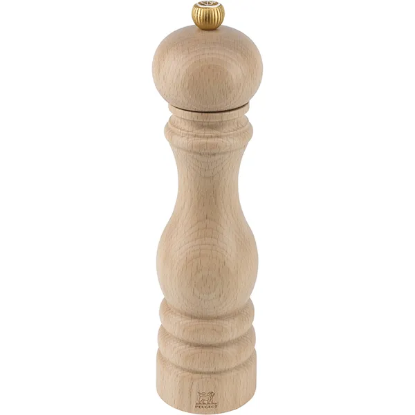 Мельница для соли «Париж» металлический механизм бук,металл D=55,H=220мм св. дерево