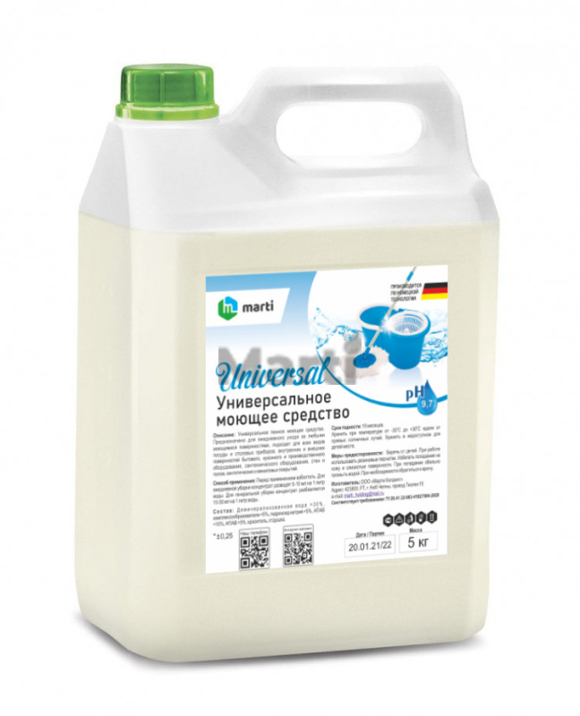Универсальное моющее средство "Universal" (ручная уборка) 1 (ПЭТ)