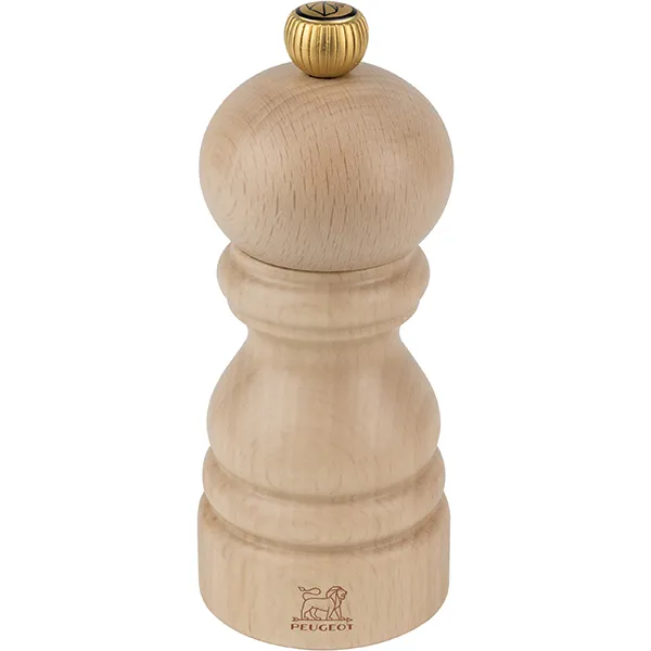 Мельница д/перца метал.мех.дерево,металл; D=55,H=120мм; св. дерево