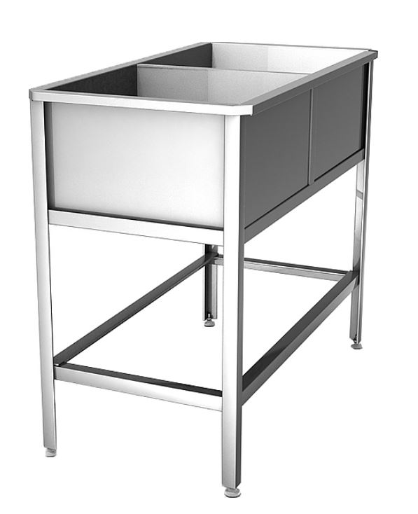 Ванна моечная двухсекционная ВМ 2/7 оц