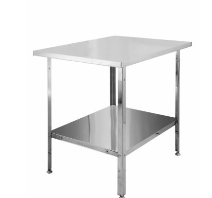 Стол островной с полкой сплошной HESSEN СО 18/7 оц