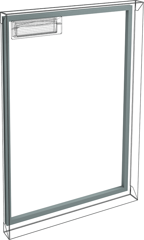 Уплотнитель магнитный (394х575) бол. ящик GN/SN