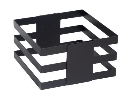 Подставка-куб фуршетная 200х200х110 мм черный Luxstahl