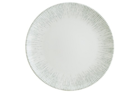 Тарелка d=230 мм. Ирис Серый, форма Гурмэ Bonna /1/12/972/