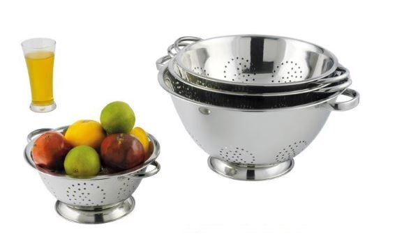 Дуршлаг d=290 мм. 3,6 л. h=127мм. нерж. MGsteel /1/24/