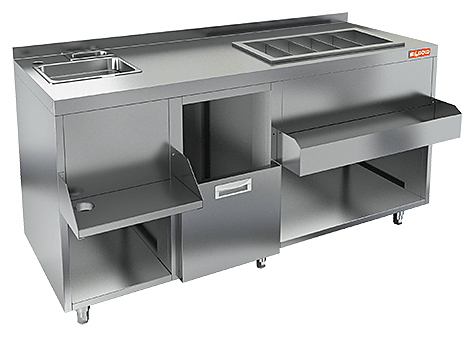 Барная станция HICOLD НБМКС-16/5БПК (без ящика)