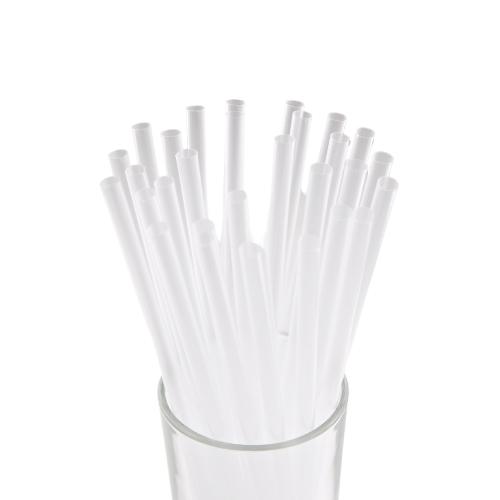 Трубочки кокт. 0,8*20 см. 250 шт/уп. прямые прозрачные Милк КОРОТКИЕ /1/23/