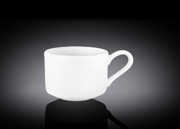 Чашка кофейная stackable ф.Практик емк. 90 см3 белье 1с