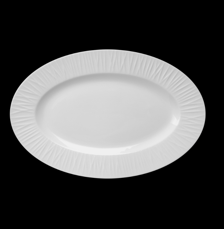 Блюдо овальное 12"х8" 305х200х26мм "Sam&Squito Tiffany"