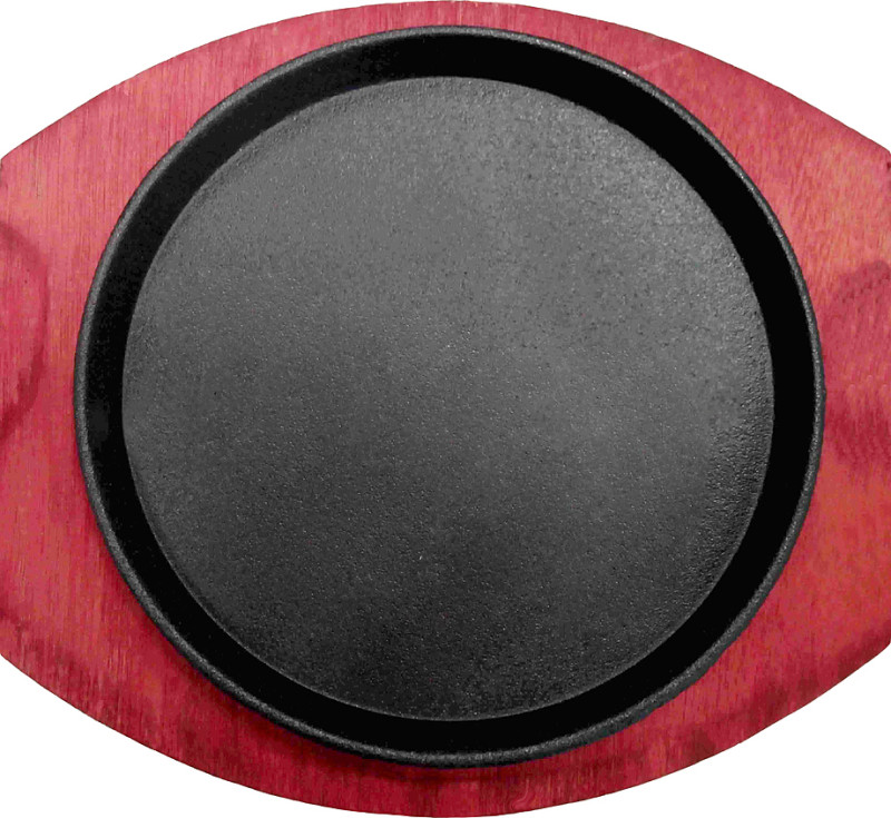 Сковорода чугун на подставке круглая 20,5см MVQ 71035-22