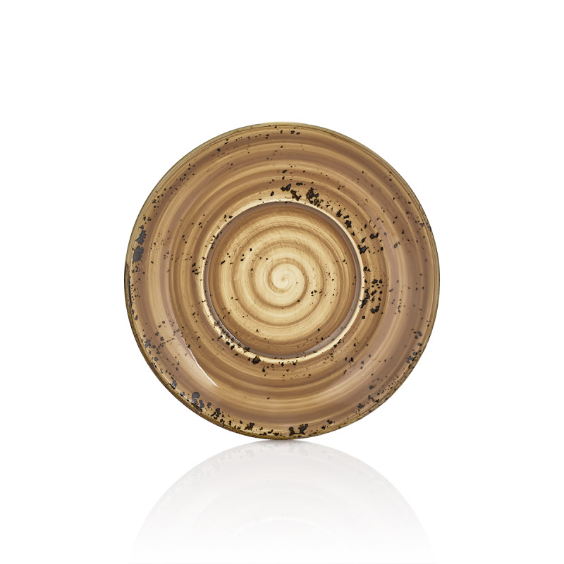 Блюдце чайное d=16 см для чашек (81229357/81229358) "Vintage", фарфор By Bone