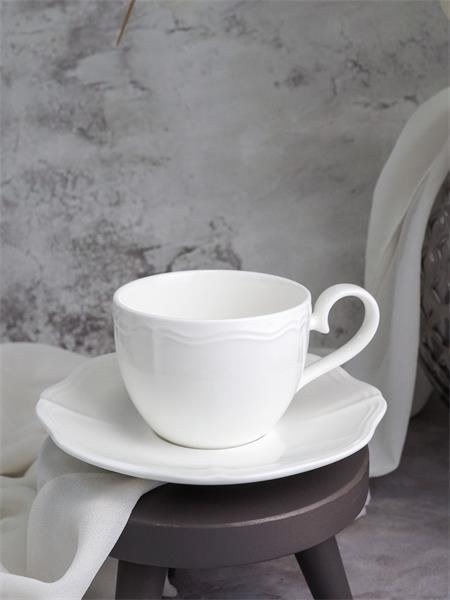 Чашка 220 мл, 12,5x8,8 см h 6,3 см, фарфор, Grazia