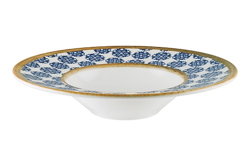 Тарелка для пасты d=280 мм. 400 мл. Калиф Лотус, форма Банкет Bonna /1/6/396/