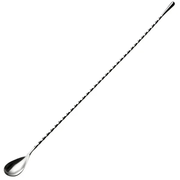 Ложка барменская; сталь нерж.; L=40см; серебрист.